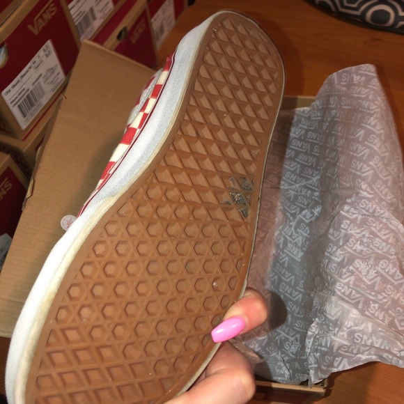 Vans old skool (Primary check) rng rd/w - Picture 3 of 4